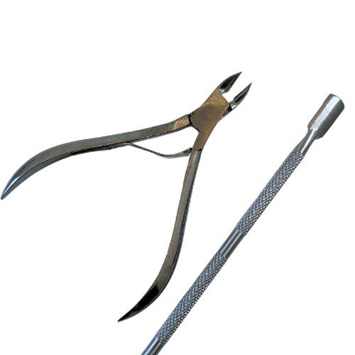 Nailux Pro Stainless Steel Cuticle Set