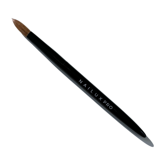 Nailux Pro Acrylic Kolinsky Brush - Black