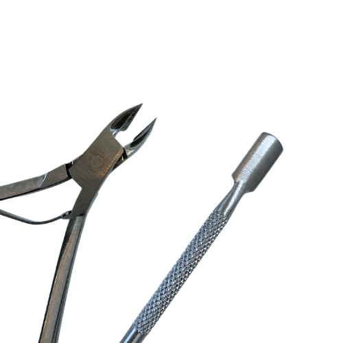Nailux Pro Stainless Steel Cuticle Set